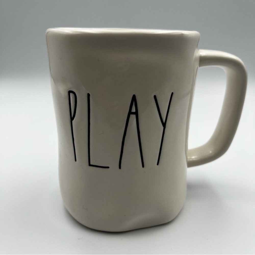 Rae Dunn Cream Mug - Play